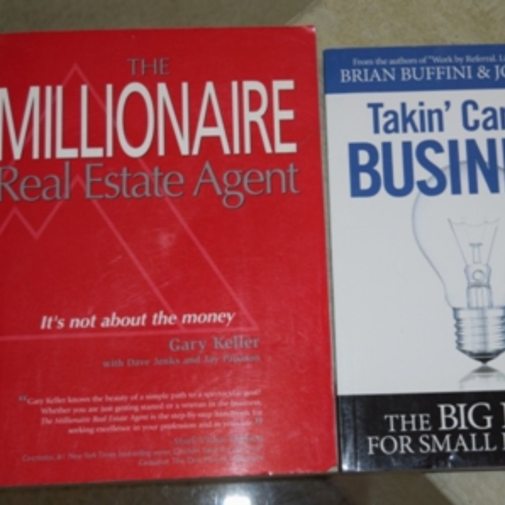 Real Estate Training Book Combo: Million Dollar Agent & Taking Care of Business